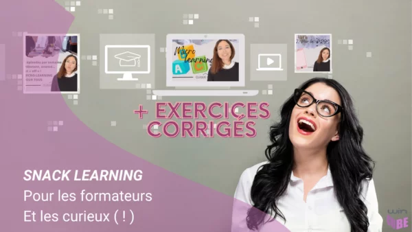 Wincube - elearning - Snack Learning 2-exercices
